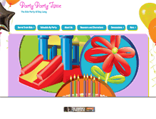 Tablet Screenshot of partypartytime.net